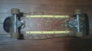 Vintage ULTRA Rare Santa Cruz Jason Jessee Sun God complete skateboard 12