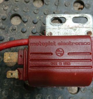 1978 Ktm 125 Mx Vintage Motoplat Electronico " Conversor " Ignition Coil