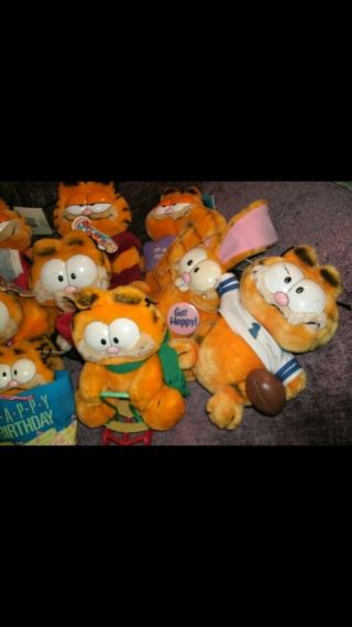 Very RARE Collector’s Edition Vintage Garfield Plushies  2