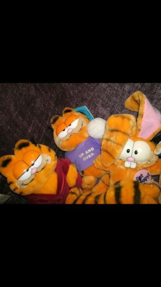 Very RARE Collector’s Edition Vintage Garfield Plushies  6