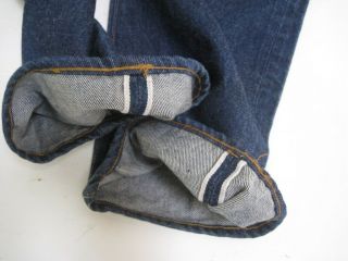 Vintage Levi ' s 501 Redline Selvedge Jeans Tag Size 34 X 32 8