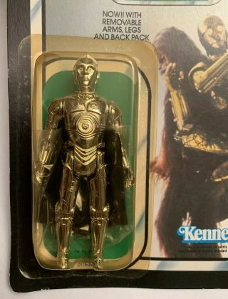 Vintage Star Wars 1983 Kenner C - 3PO removable limbs Return of the Jedi ROTJ MOC 2