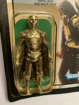 Vintage Star Wars 1983 Kenner C - 3PO removable limbs Return of the Jedi ROTJ MOC 3