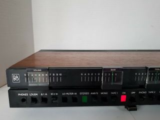 Bang & Olufsen Teak BEOMASTER 4000 Vintage TUNER AMPLIFIER WITH INSTRUCTIONS 2