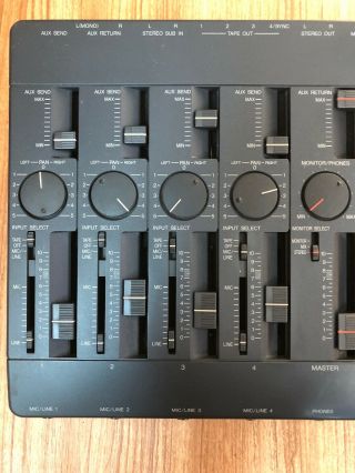 Vintage Analog 90’s Yamaha MT120S Multitrack/4 Track Cassette Recorder 2