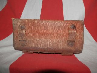 WW2 Japanese Army Portable ammunition bag.  Very Good.  3 - 3 7