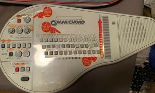 Vintage Suzuki Omnichord Om - 84 System Two Synth Drum Machine W/ Power Adapter