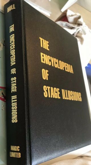 The Encyclopedia of Stage Illusions - Burling Hull - Ormond McGill - Rare 9