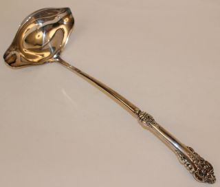 Wallace Grand Baroque Sterling Handle Punch Ladle