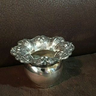 Reed And Barton Sterling Silver Francis I Toothpick Holder Vase