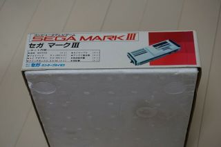 Sega Mark III 3 Gaming Console Boxed Vintage Japan Rare 4