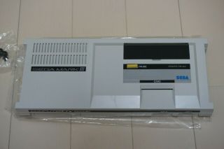 Sega Mark III 3 Gaming Console Boxed Vintage Japan Rare 8