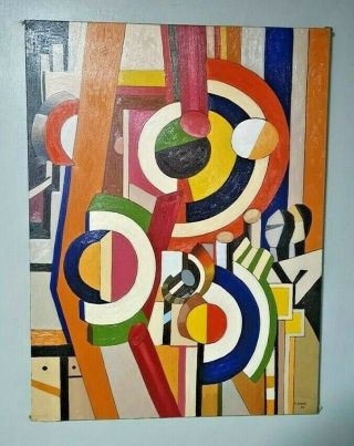 RARE FERNAND LEGER OIL PAINTING ON CANVAS SIGNED RARE 32 
