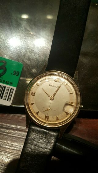 Vintage Jaeger LeCoultre project watch,  movement,  wrong case 417/3CW 2