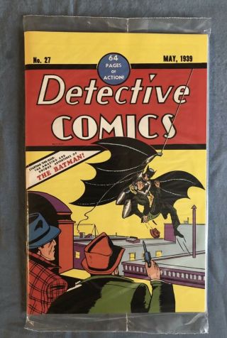 Qty 14 Rare Lootcrate Detective Comics No.  27 Dc Authentic Reprint Nipwcoa