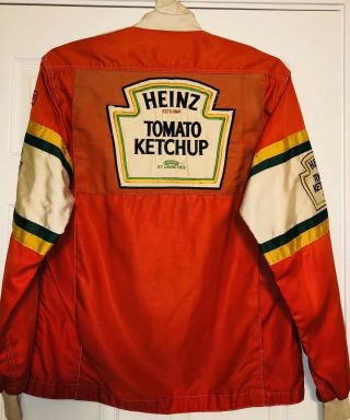 Vintage Rod Osterlund 57 Heinz Ketchup NASCAR Pit Crew Firesuit Jacket Spencer 3