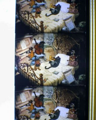 The Aristocats 1970 16mm Disney full movie on 2 reels - so rare 8