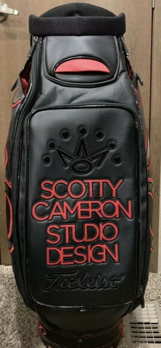 Scotty Cameron Supercar Golf Staff Bag Rare 3