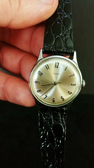 Vintage 1970 Timex Mercury Mechanical Men’s Watch