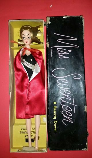 1961 Marx Miss Seventeen,  17 Inch Doll,  Bild Lilli,  Vintage Barbie Clone