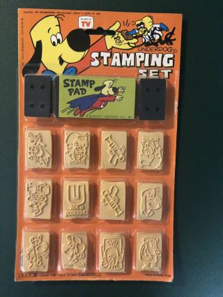 Rare 1975 Underdog Stamping Stamp Set