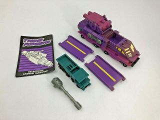 Vintage G1 Transformers Micromaster Cannon Transport 1990 Hasbro Decepticons