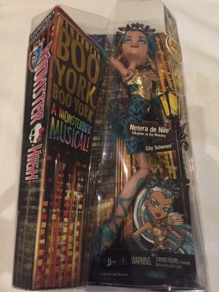 Monster High - Boo York City Schemes - Nefera De Nile Doll -