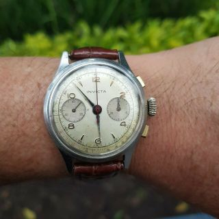 Vintage Invicta Chronograph Men´s Watch