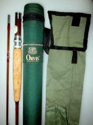 Orvis Bamboo Fly Rod 8 1/2 Model " 99 " Unfished - None Better