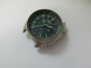 Seiko 1970s (1972) Vintage Steel Automatic Chronograph Mens Wristwatch 6139 - 7030