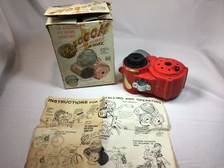 1960s Marx Zazoom Bike - Trike Battery Op Motor Sound Toy W Box Instructions