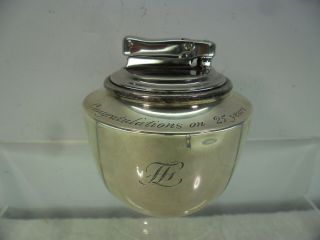 Vintage Calibri Solid Silver Table Lighter,  Birmingham 1968