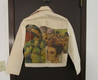 Vintage Woodstock Era Custom Jacket Adult Male - M