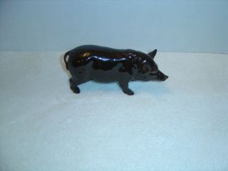 Antique Stoneware Pig Red Wing Or Monmouth