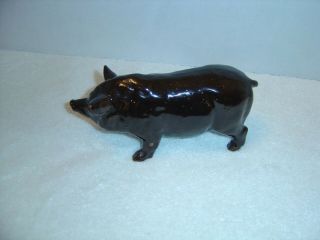 Antique Stoneware Pig Red Wing or Monmouth 2
