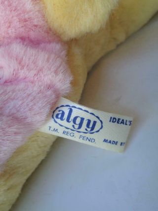 1957 ALGY Ideal Toy Corp.  Sleeping Teddy Bear DING DONG SCHOOL Vinyl Face 4