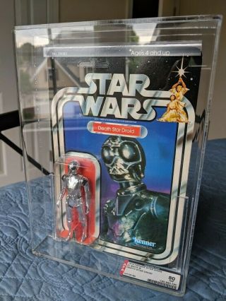 1979 Kenner Vintage Star Wars Anh 21 Back - B Death Star Droid Afa 80