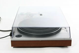Vintage SANYO TP 1030 Direct Drive WOOD GRAIN Turntable w/ Shure RXT5 8