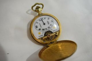Hebdomas 8 Jours 8 Day Hunting Case Guilded Pocket Watch
