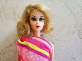 Vintage Tnt Blonde Marlo Flip Barbie Doll Gorgeous