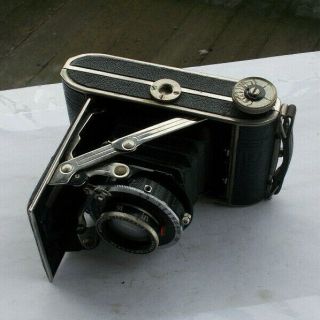 Rare Vintage Certo Sport Dolly Folding Camera Zenar Schneider Kreuznach Nr