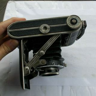 RARE Vintage Certo Sport Dolly Folding Camera Zenar Schneider Kreuznach NR 5