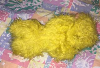 Vintage Rubber Faced Yellow Sleeping Sad Crying Plush Cry Baby 4