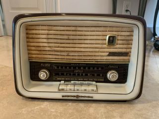 Loewe Opta Bella Luxus Vintage Fonovo Radio 05711w Made In Germany