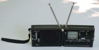 Vintage Portable Sony ICF 7800W AM FM 3 Band Radio Order 5
