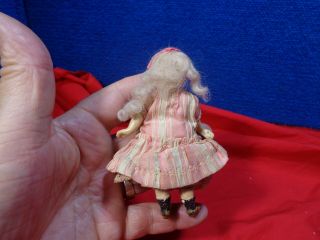Antique Miniature Bisque Doll B 9 8