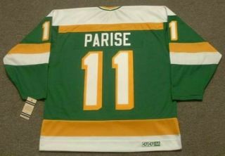 J.  P.  Parise Minnesota North Stars 1978 Ccm Vintage Throwback Nhl Hockey Jersey