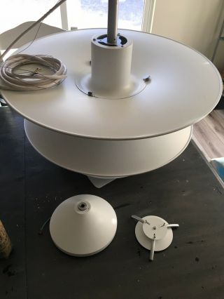 LOUIS POULSEN POUL HENNINGSEN PH6 - 6 1/2 CHARLOTTENBURG CEILING LIGHT PENDANT 2