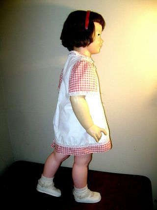 Vintage Ideal Brunette Patti Playpal G - 35 Doll Green Eyes Walker 6