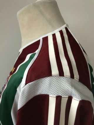 FLUMINENSE Vintage Football Shirt Home ADIDAS UNIMED Brazil Size XL Long Sleeve 6